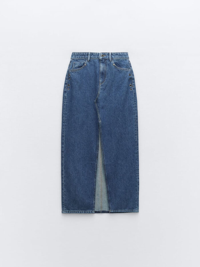 Solid Wide Leg Jeans (Copy)